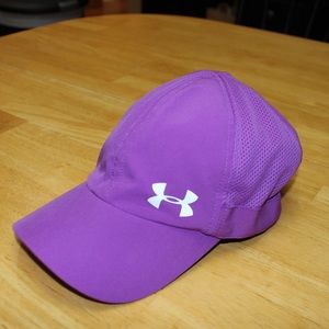 Under Armour Fly By ArmourVent Cap - Purple